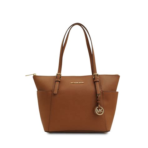 ew tz tote michael kors|Michael Kors leather tote.